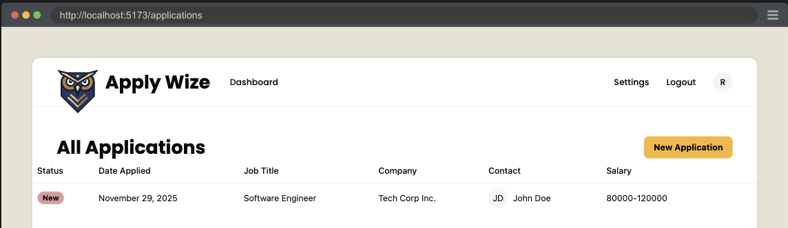 A screenshot with the styles applied to the heading of the page