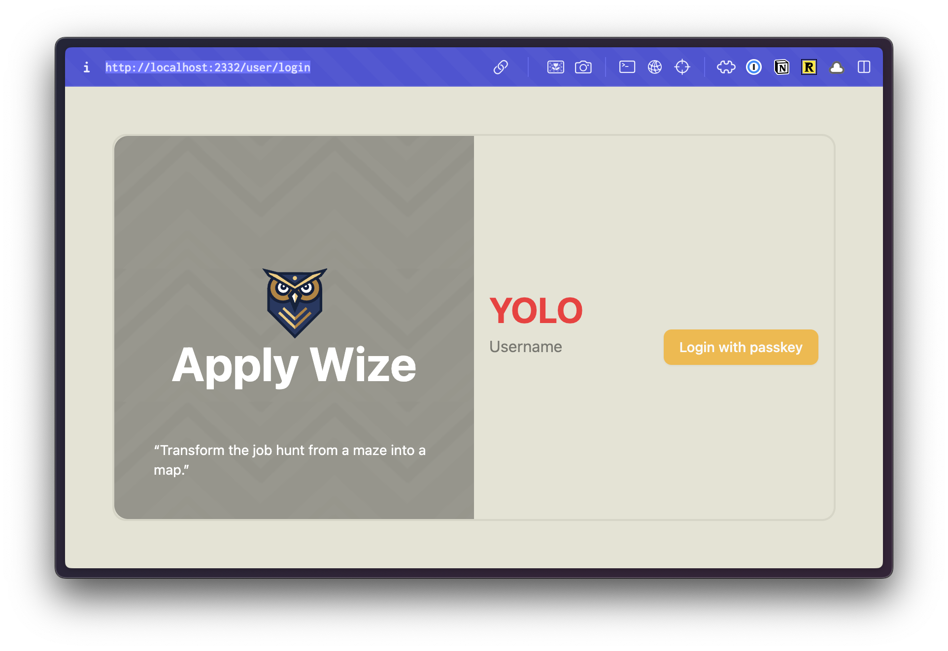Screenshot with the text placed at the bottom of the left panel.