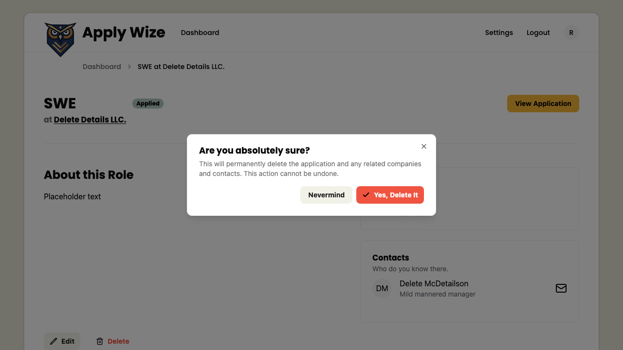 A screenshot with the delete dialog rendering fully.